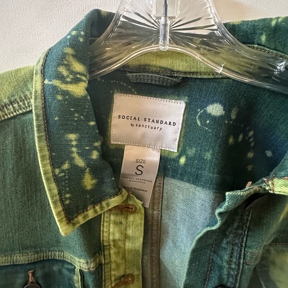 Dyed Jean Jacket - Picture 2 of 2